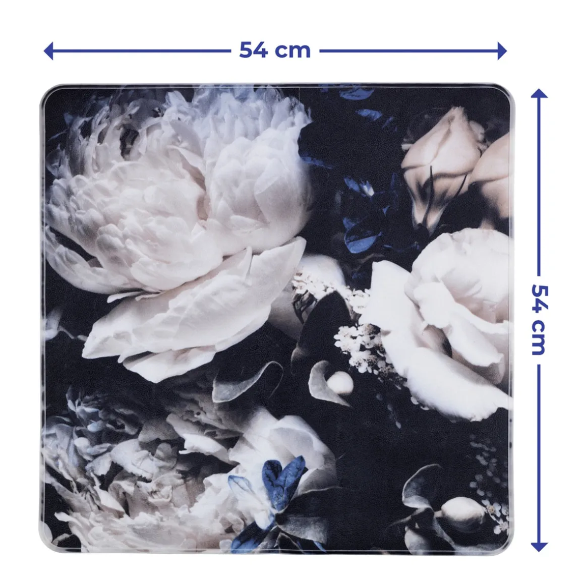 Wenko Duscheinlage Peony 54 x 54 cm