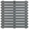 Wenko Duschmatte Indoor und Outdoor Grau 55 x 55 cm