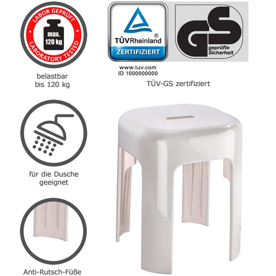 Wenko Hocker Alaska Badhocker