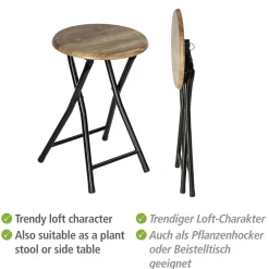 Wenko Hocker Forio Beistelltisch Pflanzenhocker
