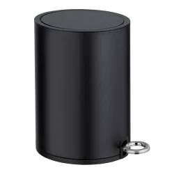 Wenko Kosmetik Treteimer Monza Easy Close matt schwarz 3 L