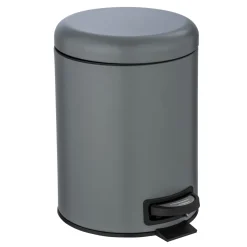 Wenko Kosmetik-Treteimer Leman Grau 5 L