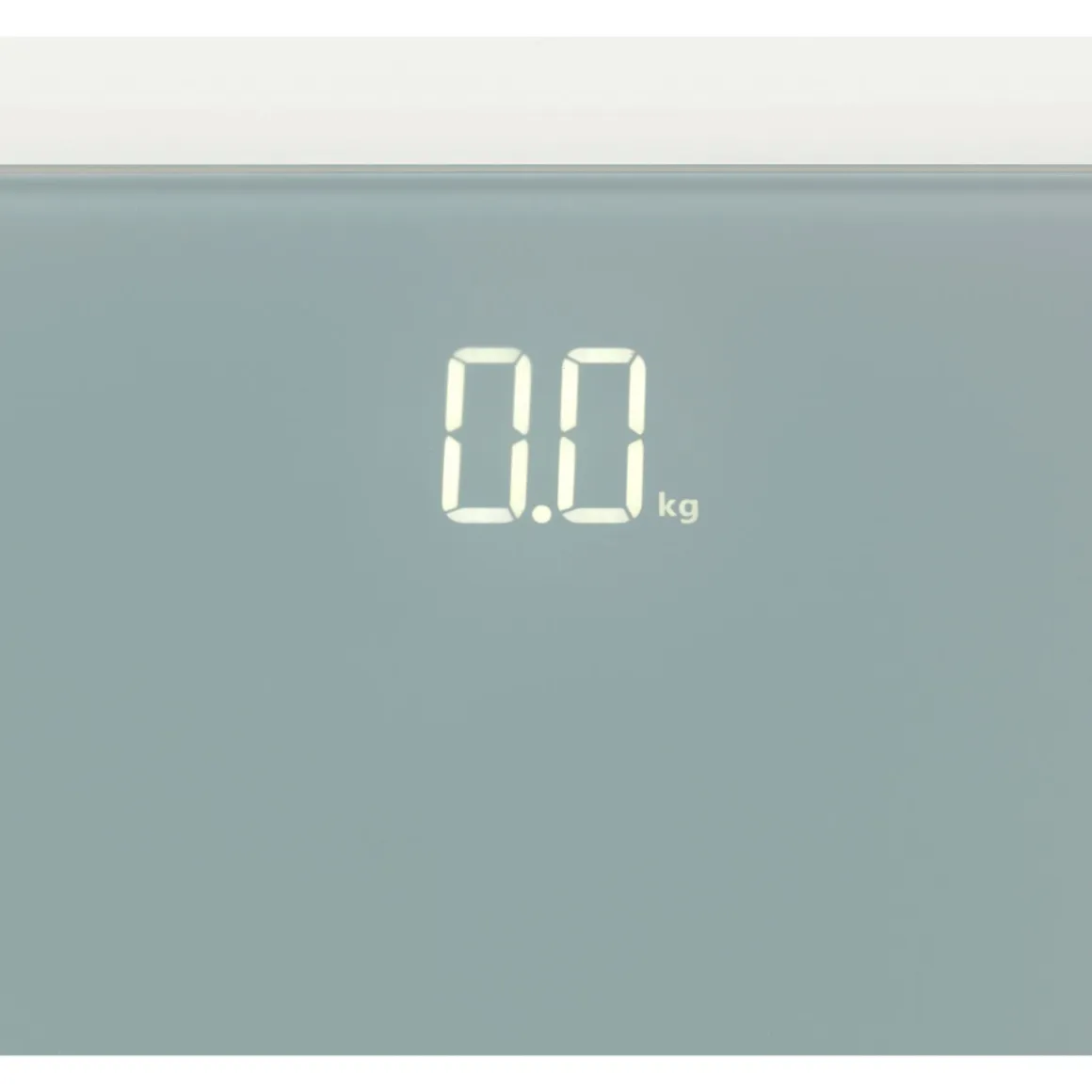 Wenko Personenwaage LED Grau digitale Körperwaage mit LED-Display