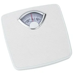 Wenko Personenwaage mechanisch analoge Körperwaage bis 130 kg