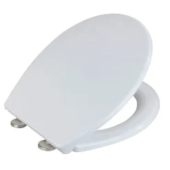 Wenko Premium WC-Sitz Korfu bis 300 kg belastbar Thermoplast weiß mit Absenkautomatik