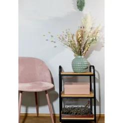 Wenko Regal Loft aus Bambus mit 3 Etagen Badezimmerregal Wohnregal