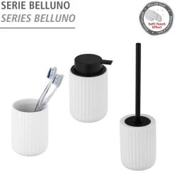 Wenko Seifenspender Belluno weiß Keramik Pumpspender