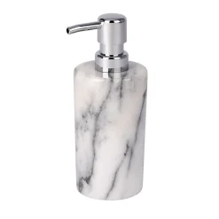 Wenko Seifenspender Onyx aus Marmor 230 ml