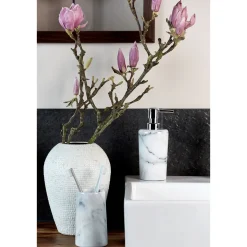 Wenko Seifenspender Onyx aus Marmor 230 ml