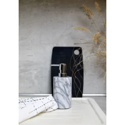 Wenko Seifenspender Onyx aus Marmor 230 ml
