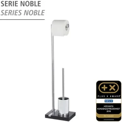 Wenko Stand WC-Garnitur Noble Black