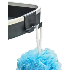 Wenko Teleskop-Duschecke Wave mit 3 Ablagen und Spiegel