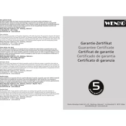 Wenko Teleskop-Duschstange Luz 110 - 185 cm Weiß Ausziehbare Duschvorhangstange aus rostfreiem Aluminium