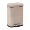 Wenko Treteimer Leno Taupe 5 L Kosmetikeimer Abfalleimer