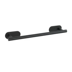 Wenko Turbo-Loc Edelstahl Badetuchstange Orea Black Matt Handtuchhalter Befestigen ohne bohren