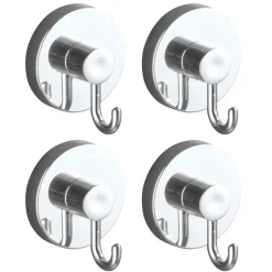 Wenko Vacuum-Loc Haken 4er Set Befestigung ohne bohren