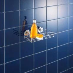 Wenko Vacuum-Loc Wandablage 2er Set Befestigen ohne bohren