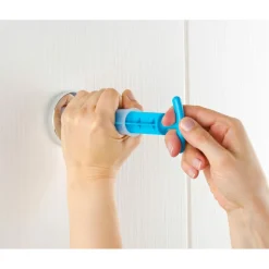 Wenko VacuumLoc WC-Set Quadro 2-teilig Edelstahl WC-Garnitur und Toilettenpapierhalter rostfrei