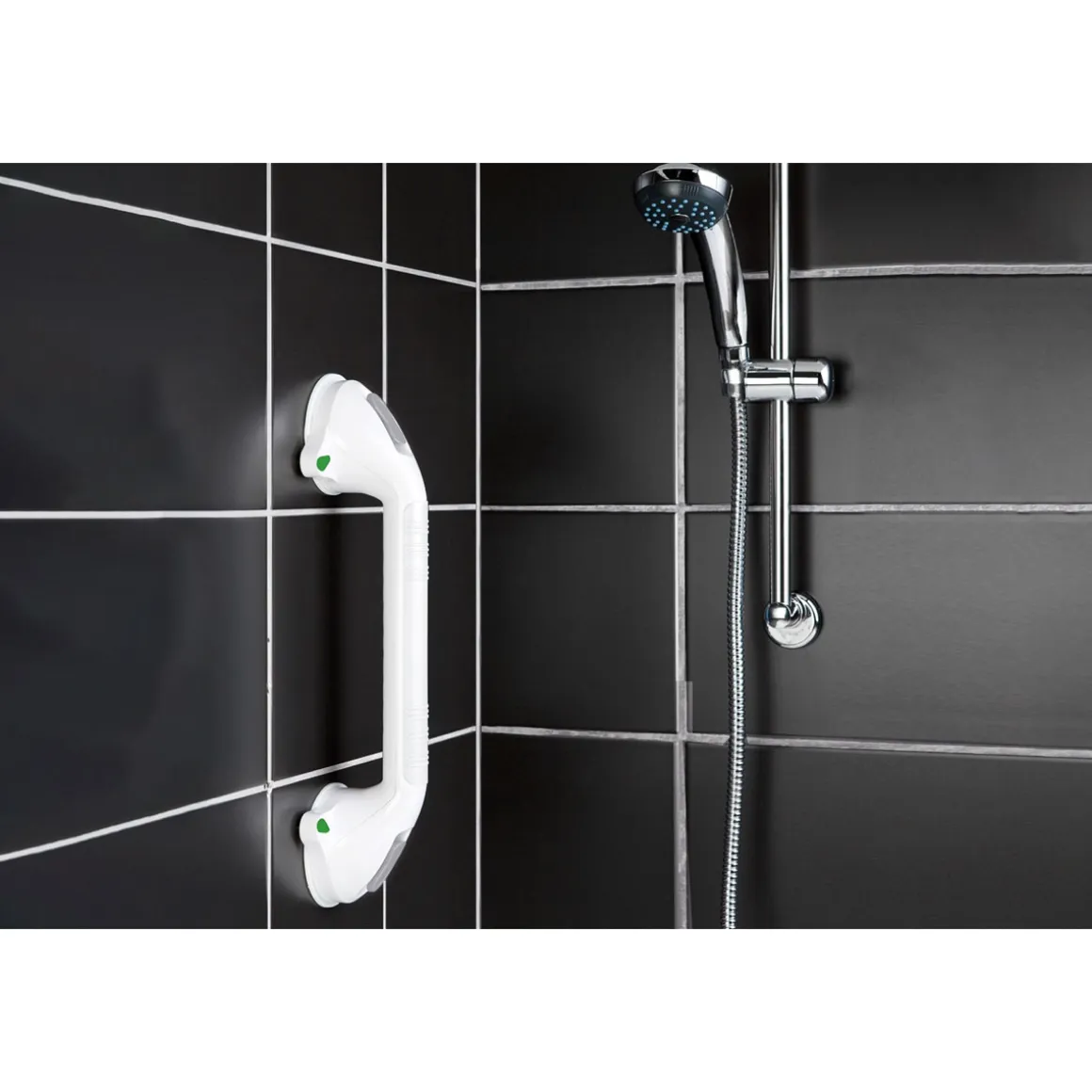Wenko Wandgriff Secura 42 cm mit Ampelfunktion
