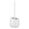 Wenko WC-Garnitur Badi Weiß Keramik WC-Bürstenhalter