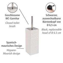 Wenko WC-Garnitur Cordoba Weiß Keramik