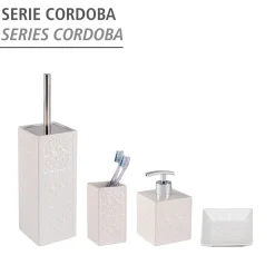 Wenko WC-Garnitur Cordoba Weiß Keramik