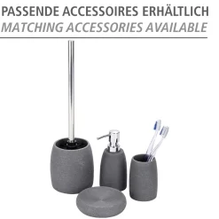 Wenko WC-Garnitur Goa Grau