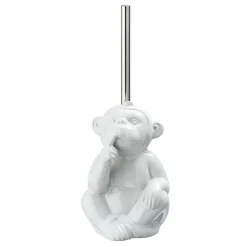 Wenko WC-Garnitur Monkey Quiet Weiß Keramik