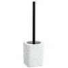 Wenko WC-Garnitur Villata Weiß WC-Bürstenhalter