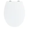 Wenko WC-Sitz Ostuni belastbar mit 300 kg Thermoplast mit Absenkautomatik