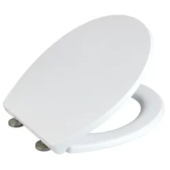 Wenko WC-Sitz Ostuni belastbar mit 300 kg Thermoplast mit Absenkautomatik