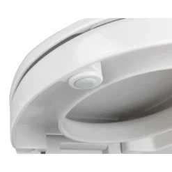 Wenko WC-Sitz Secura Comfort aus antibakteriellem Duroplast mit Sitzflächenerhöhung