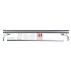 Wenko Winkelstange Universal extra stark Chrom variabel 25 mm