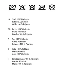 Wenko Wäschesammler Trio Top Taupe Wäschekorb 118 l