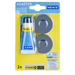 Wenko Adapter Premium/Classic Befestigen ohne bohren Power-Loc