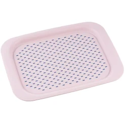 Wenko Anti-Rutsch Tablett 41,5 x 31,5 x 2,5 cm Rosa