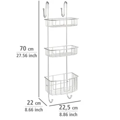 Wenko Dusch-Caddy Olesi Edelstahl