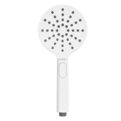 Wenko Duschkopf Design Weiß Durchmesser 12 cm