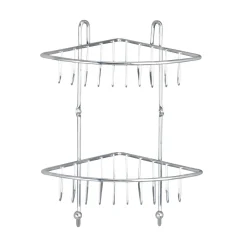 Wenko Eckregal Milano mit 2 Etagen