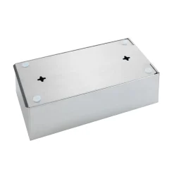 Wenko Edelstahlbox für Kosmetiktücher matt