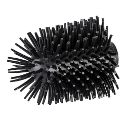 Wenko Ersatzbürstenkopf Durchmesser 7,5 cm schwarz