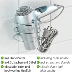 Wenko Haartrocknerhalter Classic