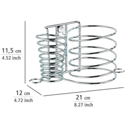 Wenko Haartrocknerhalter und Glätteisenhalter Milano