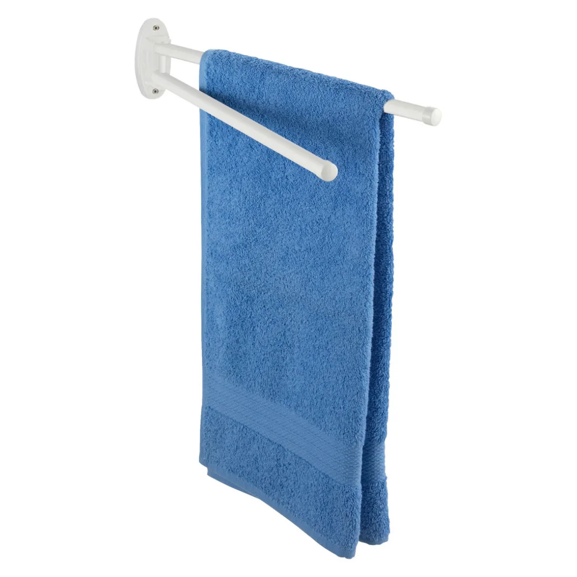 Wenko Handtuchhalter Basic weiß
