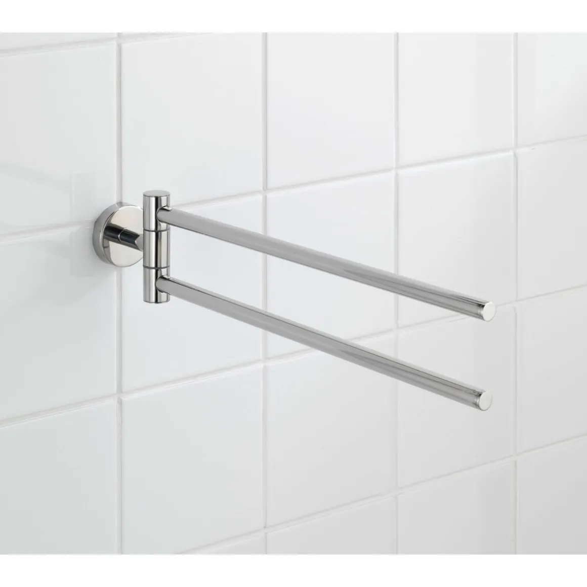 Wenko Handtuchhalter Bosio glänzend