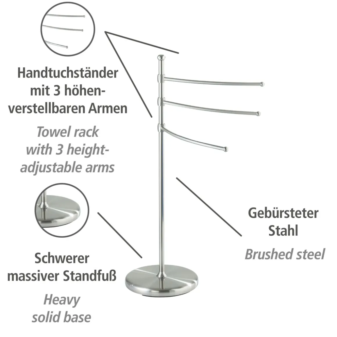 Wenko Handtuchständer Adiamo