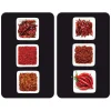 Wenko Herdabdeckplatte Chili 2er Set