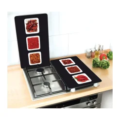 Wenko Herdabdeckplatte Chili 2er Set