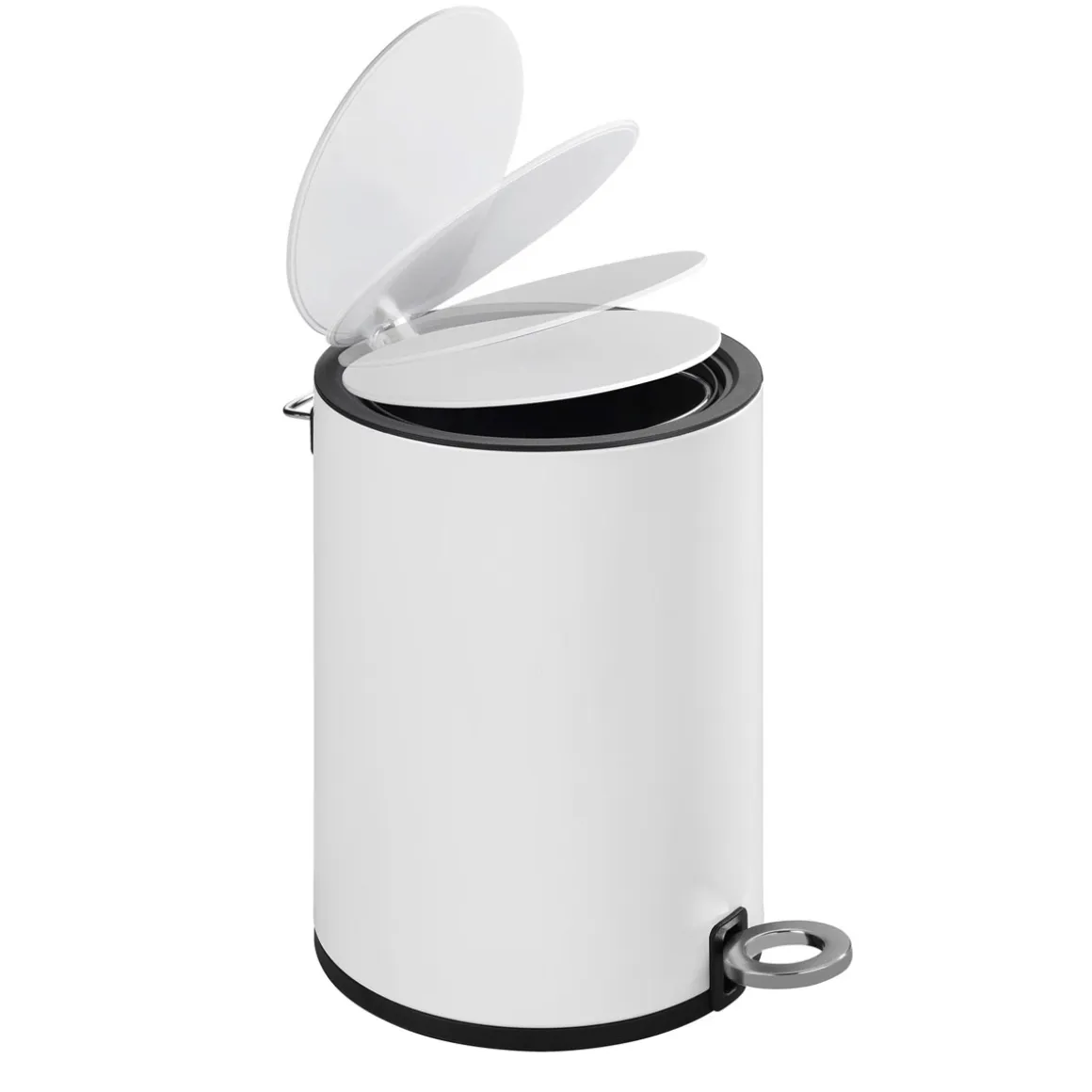 Wenko Kosmetik Treteimer Monza Easy Close weiß 3 L