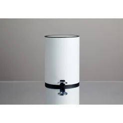 Wenko Kosmetik Treteimer Monza Easy Close weiß 3 L